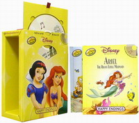 Princess. Happy Endings: Ariel. Snow White: 2 книги + CD
